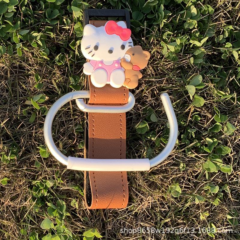 Electric Vehicle Hook Stroller Bag: Strong Load-Bearing Pendant with Cartoon Design