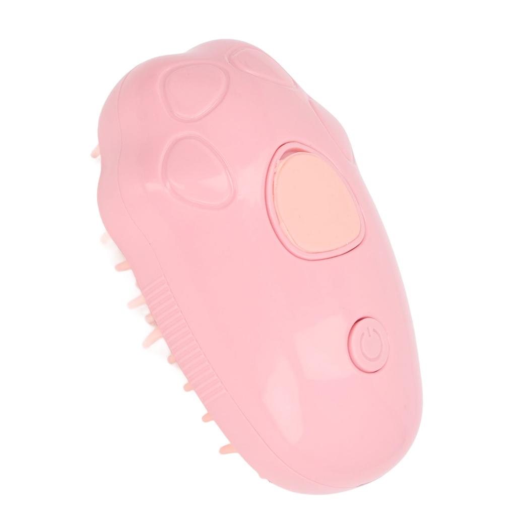 Pet Steam Brush Wet Dry Use Grooming Loose Hair Removal Electric Pet Bath Massage Brush for Cat Dog