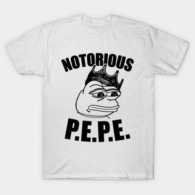 T Shirt Women Notorious Pepe Harajuku Print Kawaii Tshirt Summer Short Sleeve Female T-Shirt Top Tee