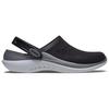 Crocs Literide Comfortable Versatile Clogs Men Footwear Black Gray 207021-0DD