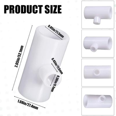 Corrosion Resistant PVC Poultry Water Connector Automatic Farm Drinking Equipment for Large Scale Livestock