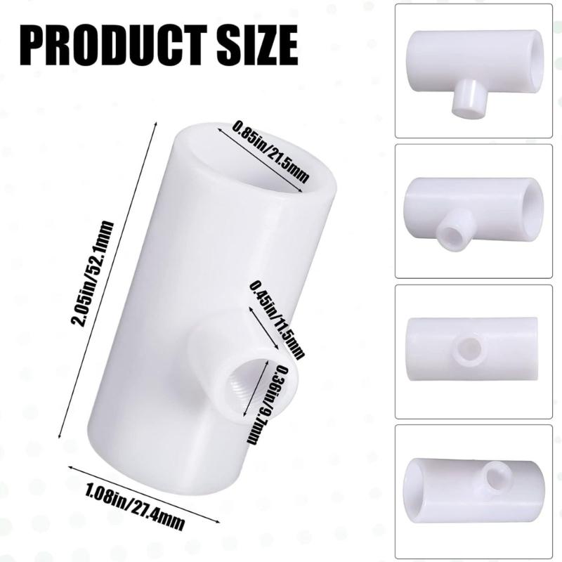 Corrosion Resistant PVC Poultry Water Connector Automatic Farm Drinking Equipment for Large Scale Livestock