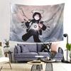 Forsaken Anime Character Tapestry - Soft Peach Skin Velvet Wall Hanging, Durable Printed Art Decor For Living Room, Bedroom, Dor