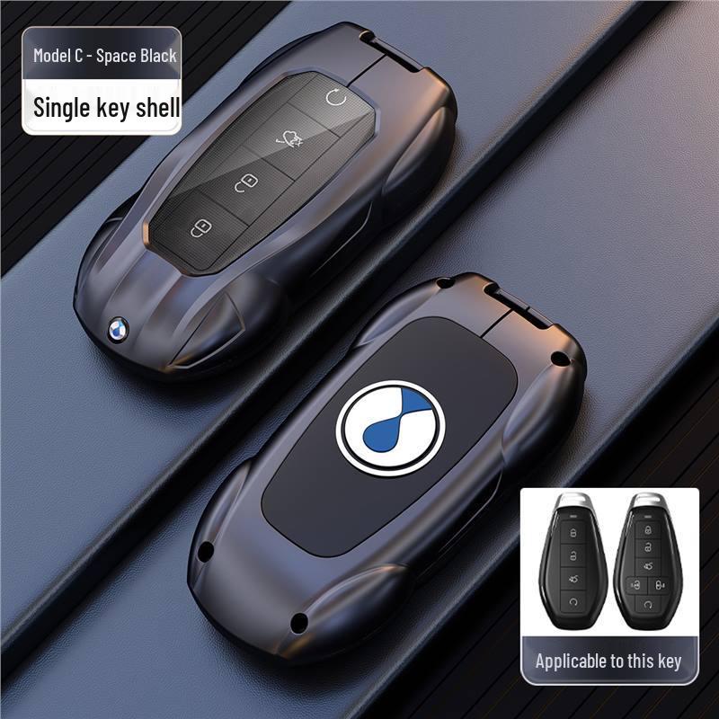 BYD D9 Key Case: 25 Styles Luxury Model with Metal Buckle for D9 DMI Honor Car Remote
