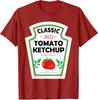 Yellow Mustard DIY Halloween Costume Matching Group MustardTShirt Funny Ketchup Clothes for Couples Gifts Aesthetic Outfits