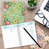 Notebook Daily Planner A5 Coil Schedule Customized Weekly Planner 2025