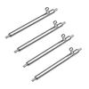 WOCCI Stainless Steel Quick Release Spring Bars for Watch and 22mm Set of 4 Straps, 1.8mm Diameters,