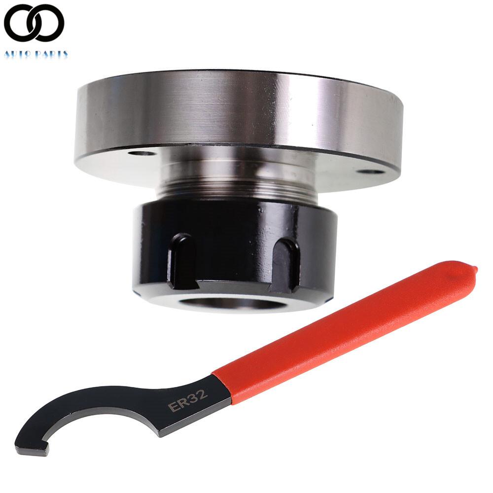 Collet Chuck ER-32 80mm Diameter Bearing Steel Compact For Milling Lathe