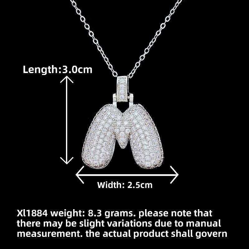 New Style Necklace Featuring Trendy Letter Design In Bold Font, with A Luxurious and Exclusive Look, Suitable for Sophisticated Accessories.