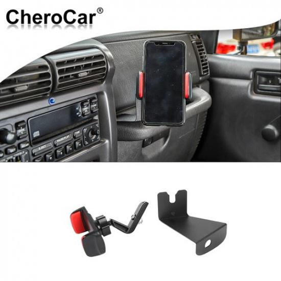 

Multifunctional Phone Holder Walkie talkie Brack for Jeep Wrangler TJ 1997-2006