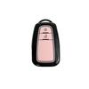 Toyota Car Key Cover - Suitable for Alphard, Corolla, Camry, Crown, RAV4 - Black/Pink