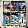 10.3*6cm Rainbow Tarot Deck 78 Colorful Tarot Oracle Cards Illustration Divination Wisdom Oracle Cards RWS System for Beginners