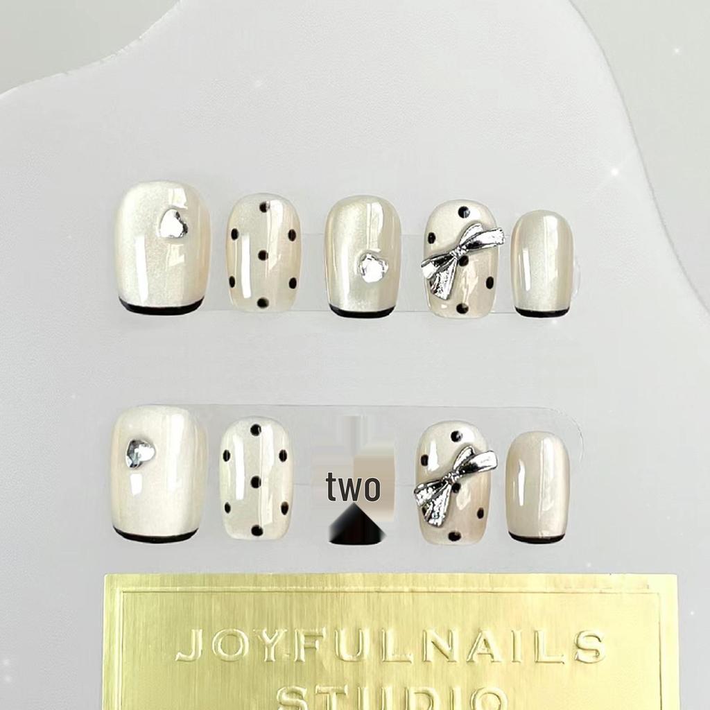 Verlaufende Bernstein-Goldfolie Abnehmbare Nagelsticker - Herbst/Winter-Kollektion