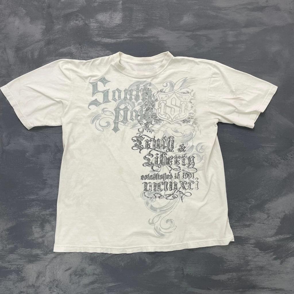 Street Gothic T-shirt Women Men Oversized Y2k High Streetwear Harajuku Crew Neck Cotton Tops Tees New Male Female Clothing