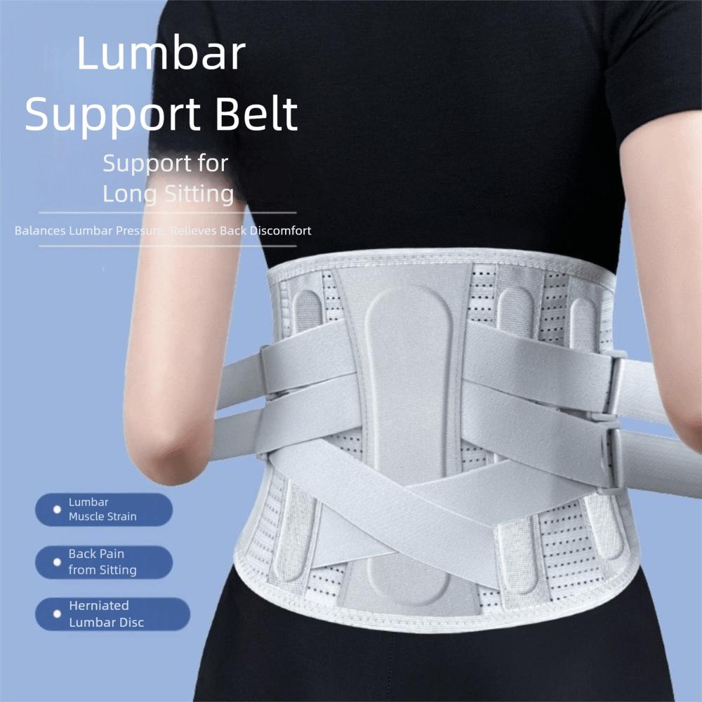 Ergonomic Support Back Brace Adjustable Straps Lower Back Brace  Back Pain Treatment