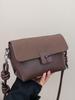 New 2026 Elegant Color Block Small Square Crossbody Handbag - Casual, Versatile, Single Shoulder Bag