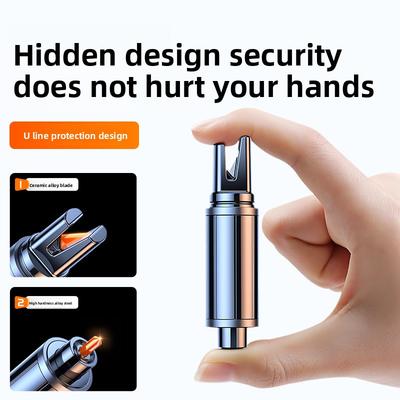 Auto Supplies Safety Hammer Mini Compact Escape Multifunctional Window Breaking Hammer Cutting Seat Belt Emergency Safety Hammer