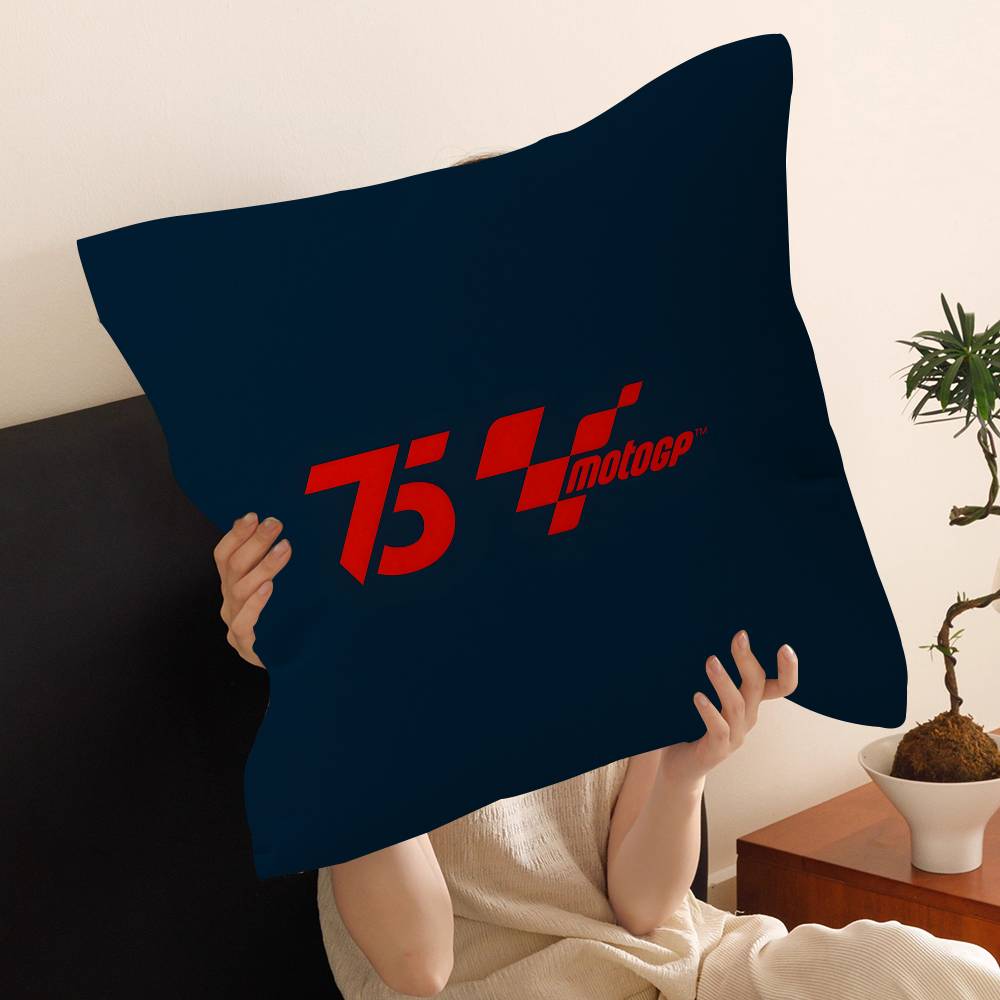 M-Moto G-GP Motorcycle Racing Pillow Cushion Cover Pillowcase Living Room Sofa Home Decor Customized
