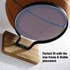 Wall Mount Ball Storage Rack - Wood & Metal Ball Holder Organizer For Basketball, Soccer | Wall Display Stand