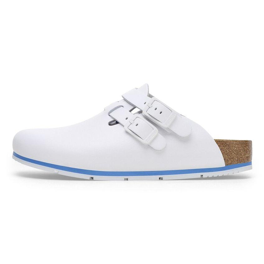 Birkenstock Износостойкие закрытые тапочки Унисекс Белые Обычные 1026020 40