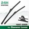 For Daewoo Lanos 1997-2005 1999 2000 2001 2002 2003 2004 Wiper Front Wiper Blades Windshield Windscreen Window Brush 19"+19
