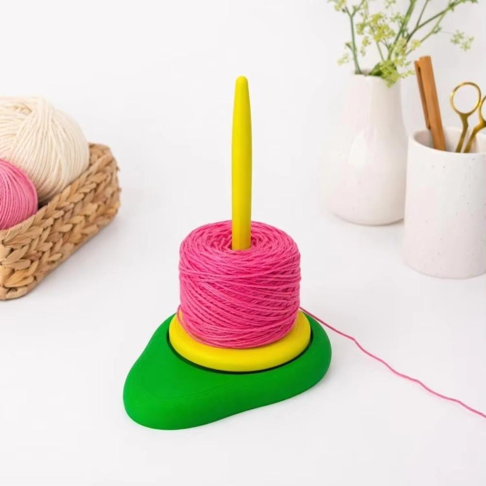 3D Printing Yarn Winder Stand Rotating Yarn Ball Rack Crochet Yarn Holder Handcraft Projects