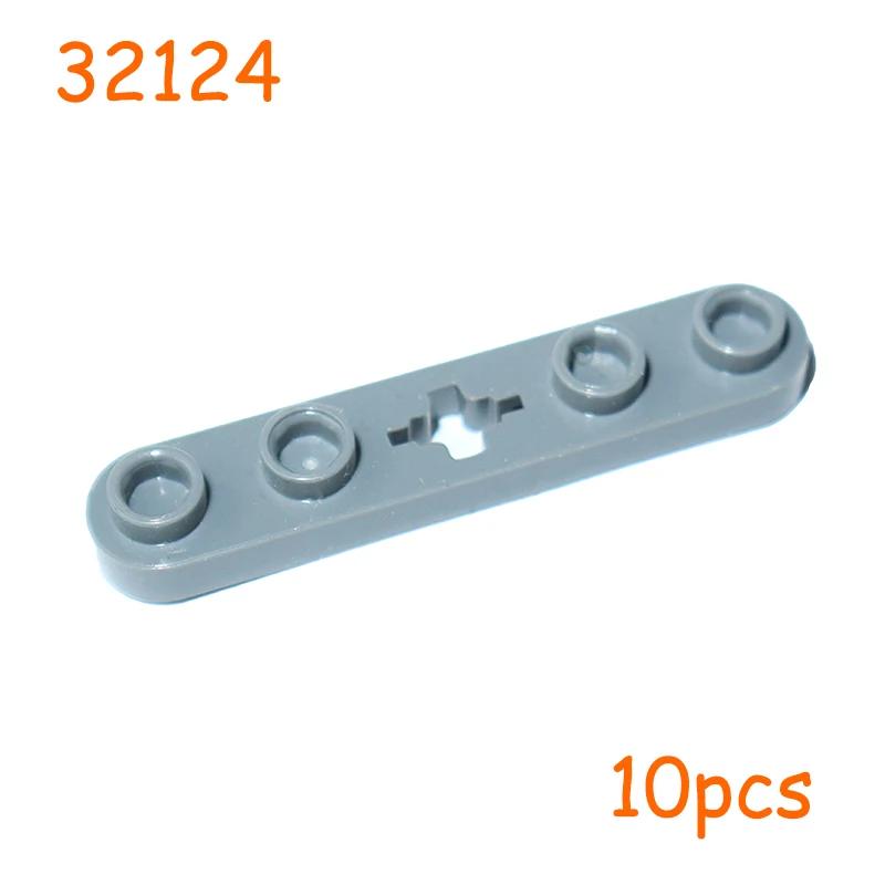 Non-Toxic Technical Plate With Toothed End Small Particle Building Blocks With Studs Moc Toy Parts 32124 32125 4263 2711 4262 4442 2719