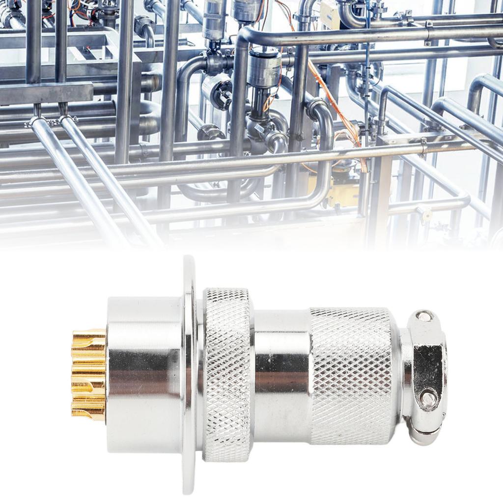 Aviation Plug Socket Compact Size Stable Performance Plugging Unplugging Resistance AC 250V
