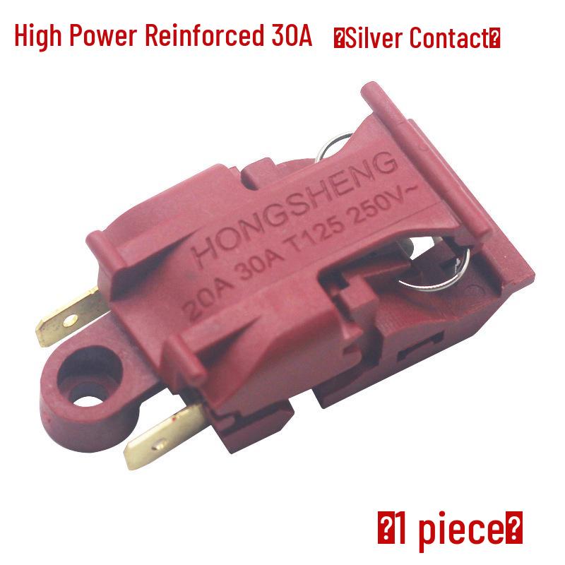 High-Power Electric Kettle Temperature Control Copper Plug Switch 30A – Fast Steam Switch Accessory