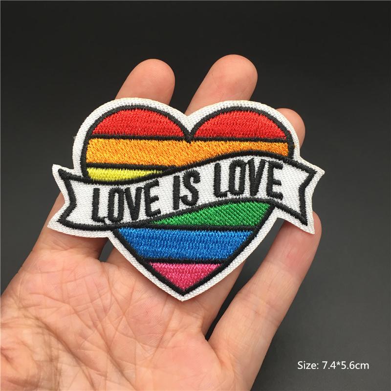 Punk Bestickte Aufnäher Für Kleidung Aufbügelbare Patches Applikationen Diy Anime Kleidung Thermoklebende Aufkleber
