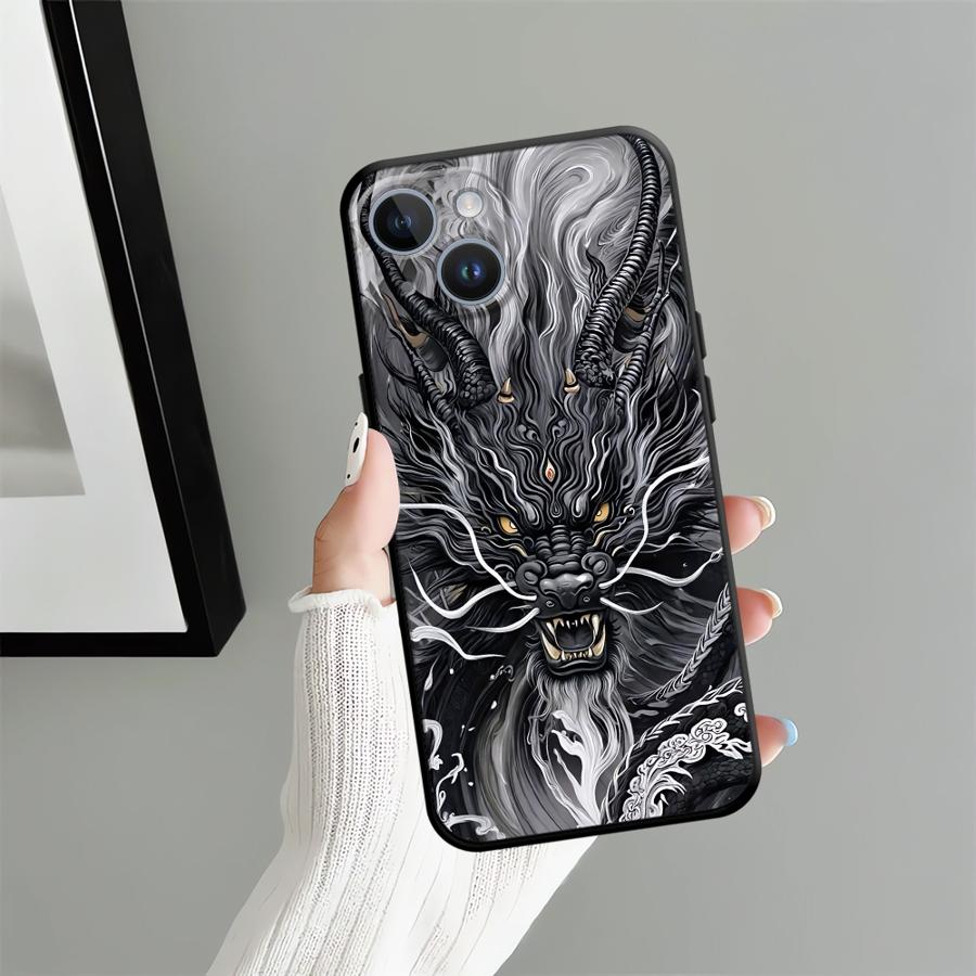 Funda Phone Cover Case for Apple iPhone 17 Pro Max 12 11 16 13 15 Pro 7 8 XR XS MAX Air 14 Cool Dragon
