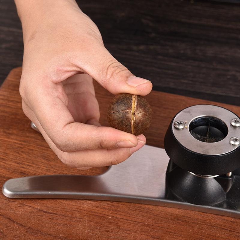 

Nutcrackers For Nuts Heavy Duty Chestnut Cutter Walnut Pliers With Non-Slip Handle Pecan Cracker Tool Kitchen Tools For Peeling China Mainland