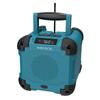 WINTECH Waterproof and Dustproof Worksite IP45 AC 5W Wide FM Support GBR-6EBT Radio, Rating, Bluetooth, Powered, Rechargeable, 2000mAh, Speaker,