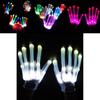Premium Quality Electro Led Finger Flashing Gloves For Vibrant Dance Parties And Raves