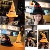 Adorable Plush Pumpkin Elf Hat For Halloween Festive Decorations And Cute Accessories