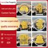 Gold Rich Princess Lucky Cat Pi Xiu Wealth Magnet & Phone Sticker