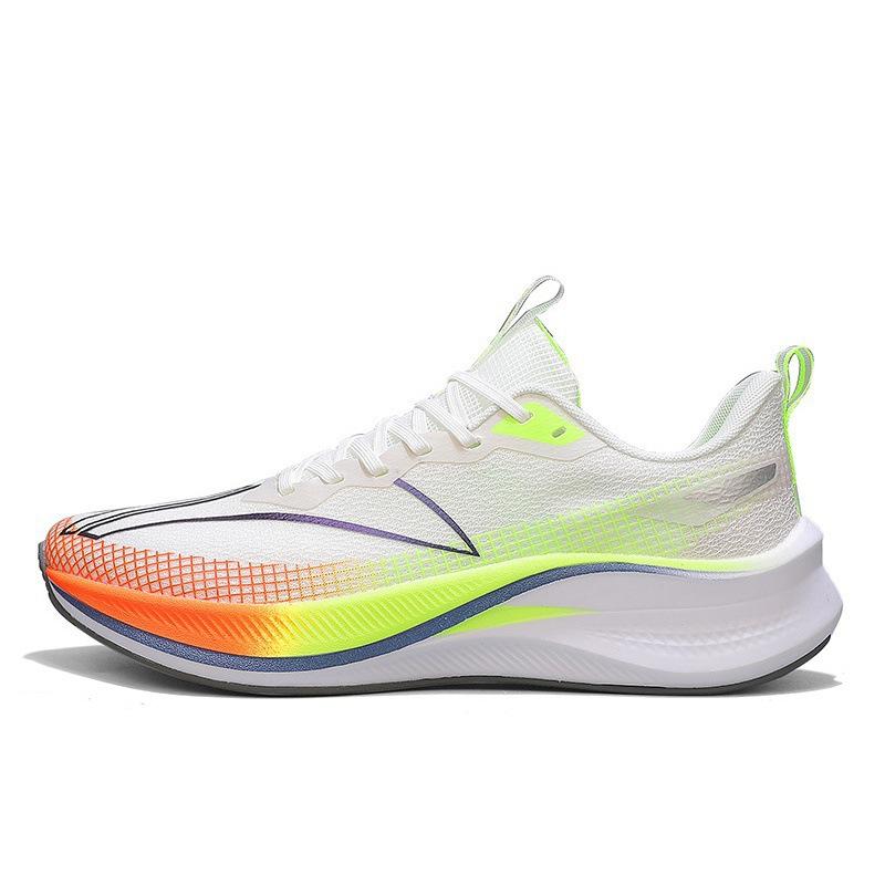 Autumn Running Shoes for Men's Carbon Plate Shock Absorption Small Size Sports Shoes Breathable Couple Casual Travel Shoes Professional