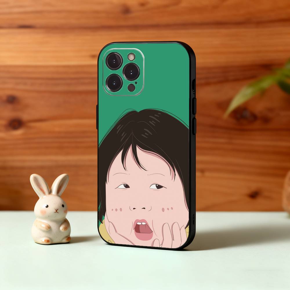

F-FUNNY And cute stickers Phone Case For iPhone17,16,15,14,13,12,Plus,Pro Max, 5G Others Soft Black Cover iPhone16pro
