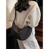 Large Capacity Dumpling Bag All-match Solid Color Bag Women's Simple and Fashiable Shoulder Bag Women's Bag Messenger Bag