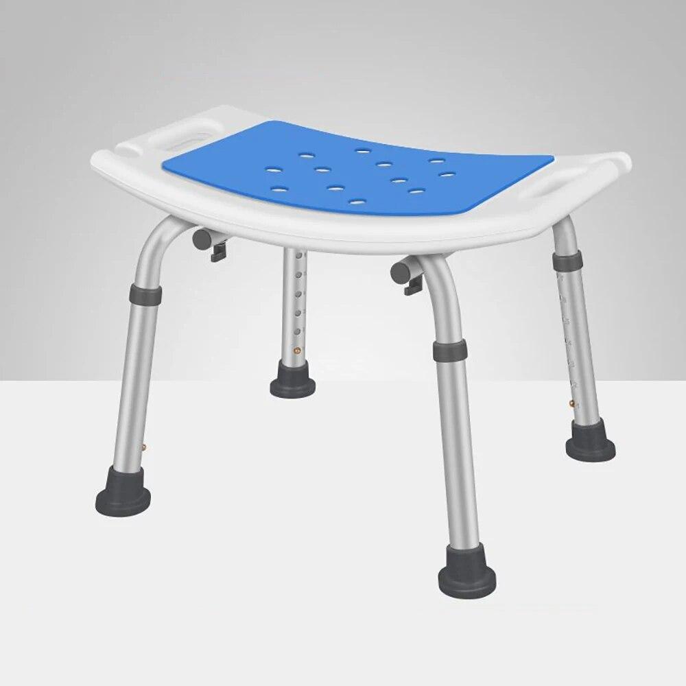 Elderly Medical Bath Tub Aid Seat Without Back Chair Height Adjustable Non Slip Seat Disabled Elderly Pregnancy Stool for Shower