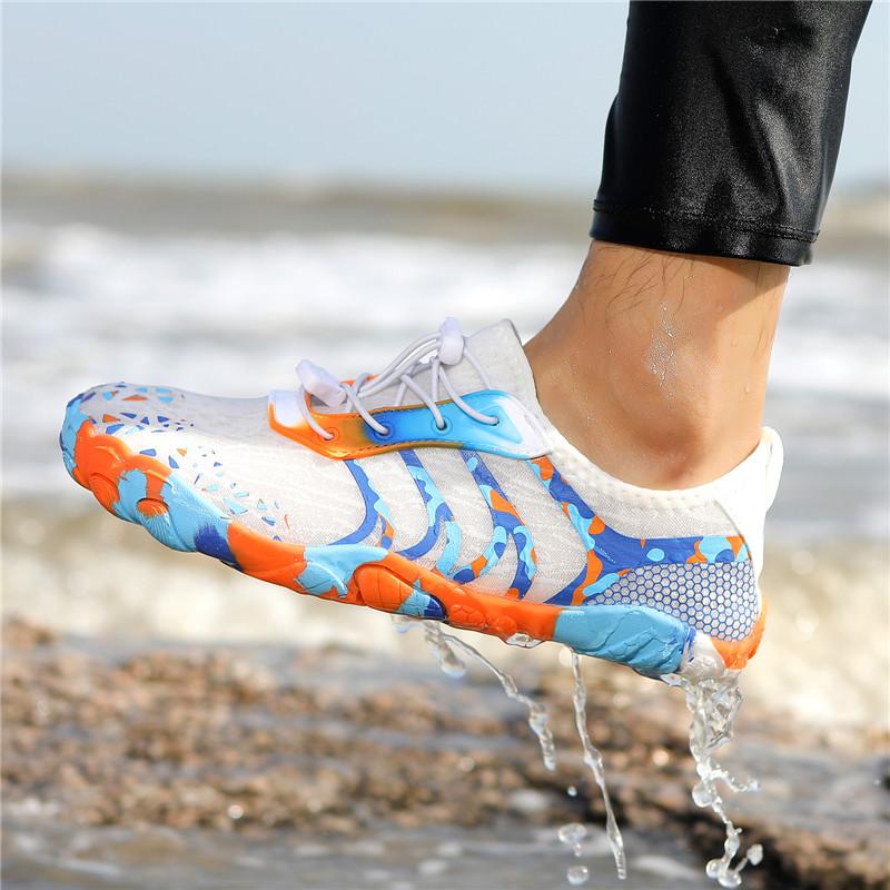 Beach Water Sports Shoes Wading Sneakers Quick Dry Swimming Aqua Shoes Light Breathable Wading Shoes Surfing Fishing