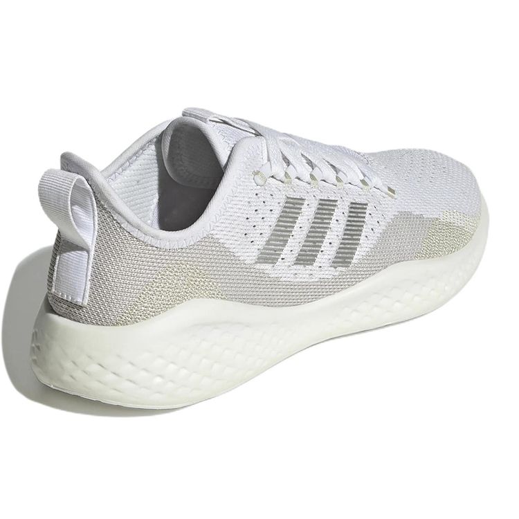 Adidas Fluidflow 2.0 Aluminium Matte Silver Women Tenisky Bílá Sandy-Beige-Metallic GX8287