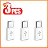 Xiaomi 3 PCS Micro USB To Type C Adapter for Samsung Huawei Honor Xiaomi Redmi OPPO VIVO Android Phone Charger Cable Charging Converter