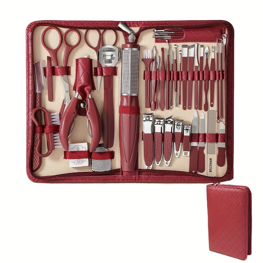 42pcs Set Nail Clippers Manicure Tools Foot, Hand and Nail Care Products Foot Grinding Tools