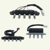 Convenient Piano Type Pushbutton Switch User Friendly Pushbutton Switch Metal Key Switch Perfect for Kitchen Appliances