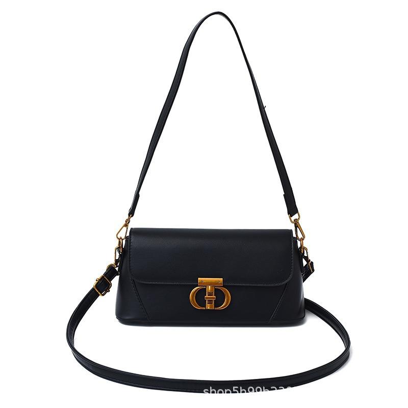 Autumn New Fashion Baguette Bag Women's Texture Trend Women's Hand Armpit Bag Crossbody Shoulder Bag