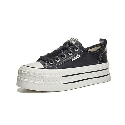 New Little White Shoes Women's Autumn Women's Casual Single Shoes Platform Heightening Board Shoes Women's Classic Versatile Shoes Children