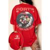 Cortis Double-sided Printing T-shirt Men Women Oversized Streetwear Y2k Short Sleeves Harajuku High Quality Pure Cotton Tee Female Male Clothing