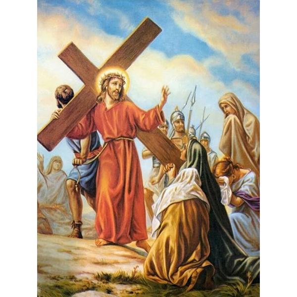 5D Diy Portrait Diamond Painting Jesus Religion Full Diamond Embroidery Cross Stitch Mosaic Christianity Kits Wall Art Decor