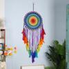 Bohemian Large Dream Catcher Handwoven Feather Dream Catcher Interior Decoration Dream Catcher